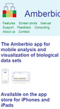 Mobile Screenshot of amberbio.com
